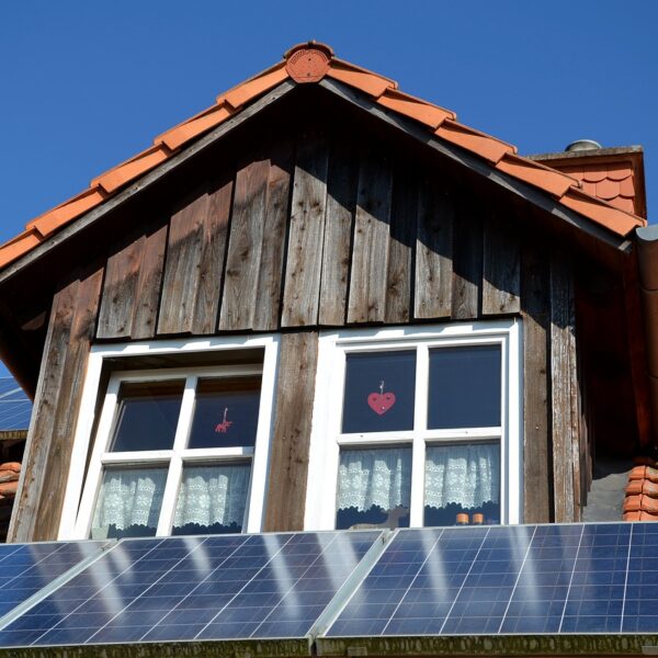 Hausdach PV-Anlage