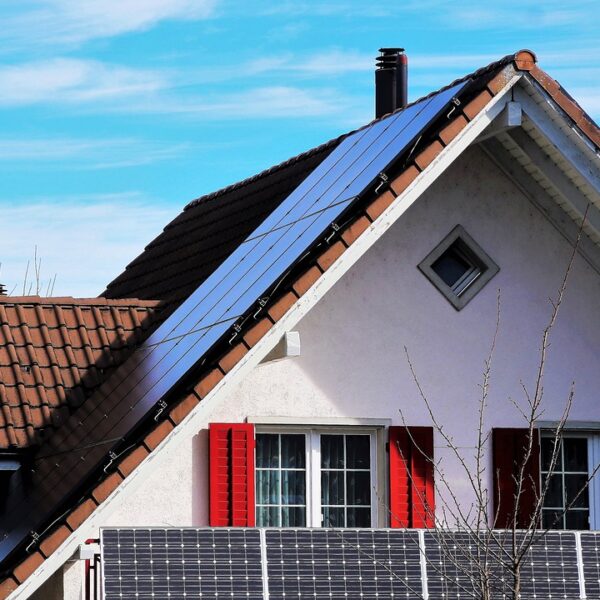 Hausdach PV-Anlage